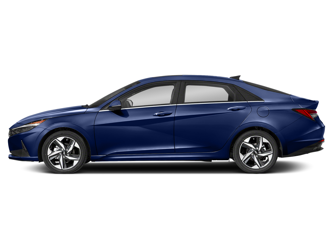2021 Hyundai Elantra Hybrid Blue photo 3