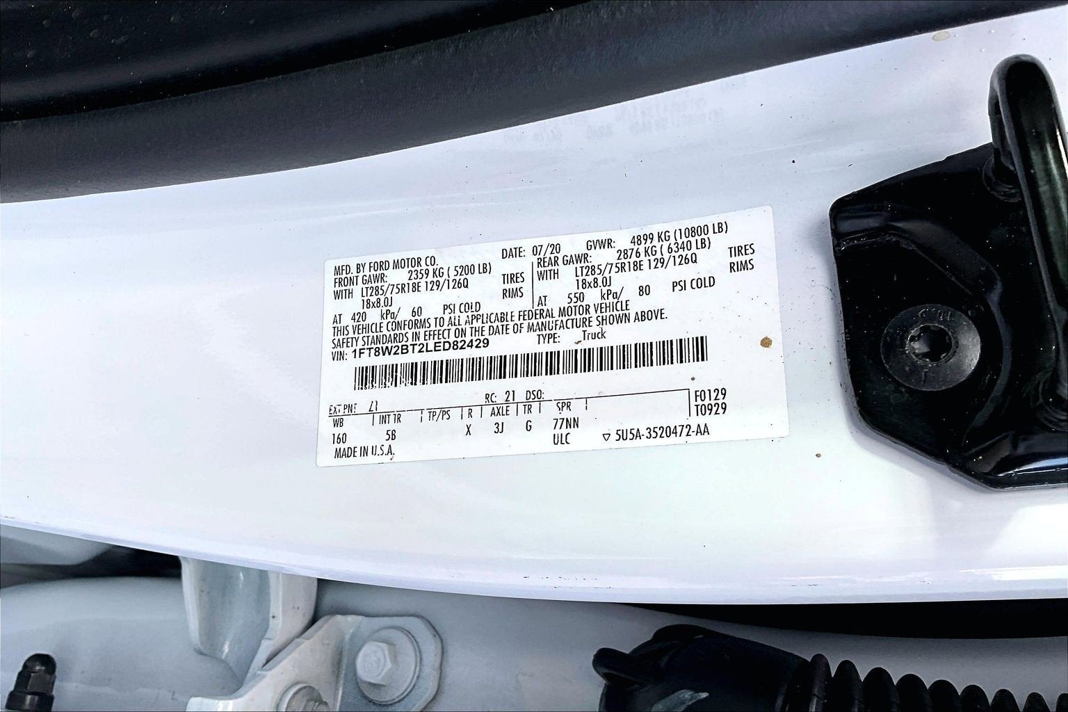 2020 Ford Super Duty F-250 SRW 4WD