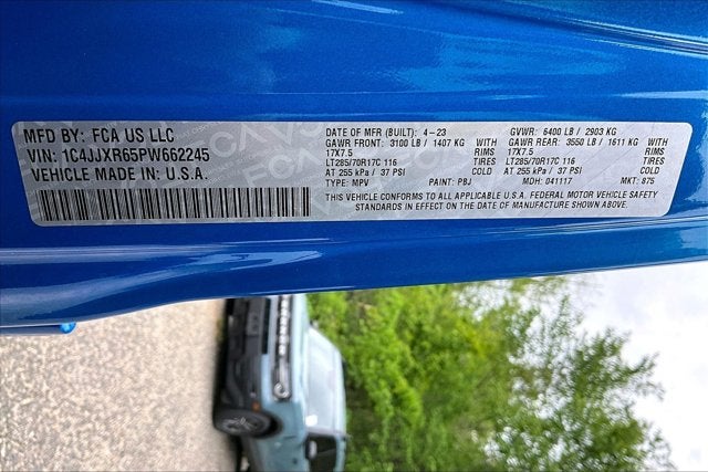 2023 Jeep Wrangler 4xe Rubicon HYDRO BLUE