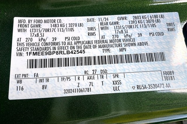 2024 Ford Bronco Badlands