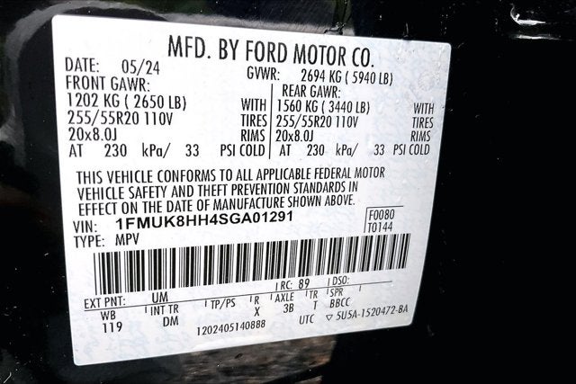2025 Ford Explorer Platinum