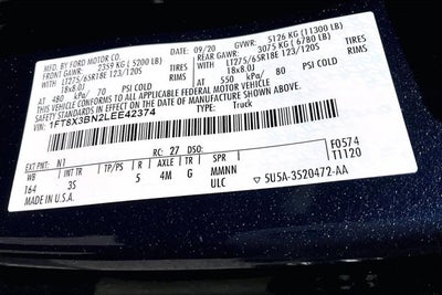 2020 Ford Super Duty F-350 SRW 4WD