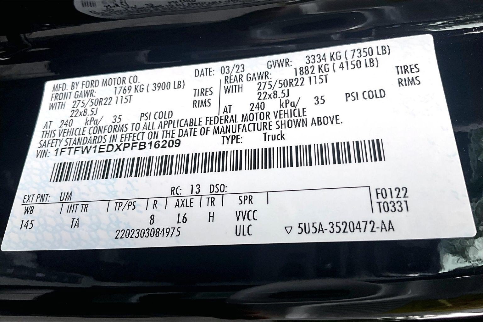 2023 Ford F-150 Limited