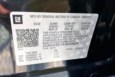 2018 Chevrolet Equinox LT