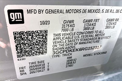 2024 Chevrolet Silverado 1500 LT