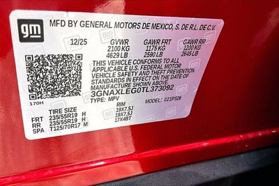2026 Chevrolet Equinox FWD RS
