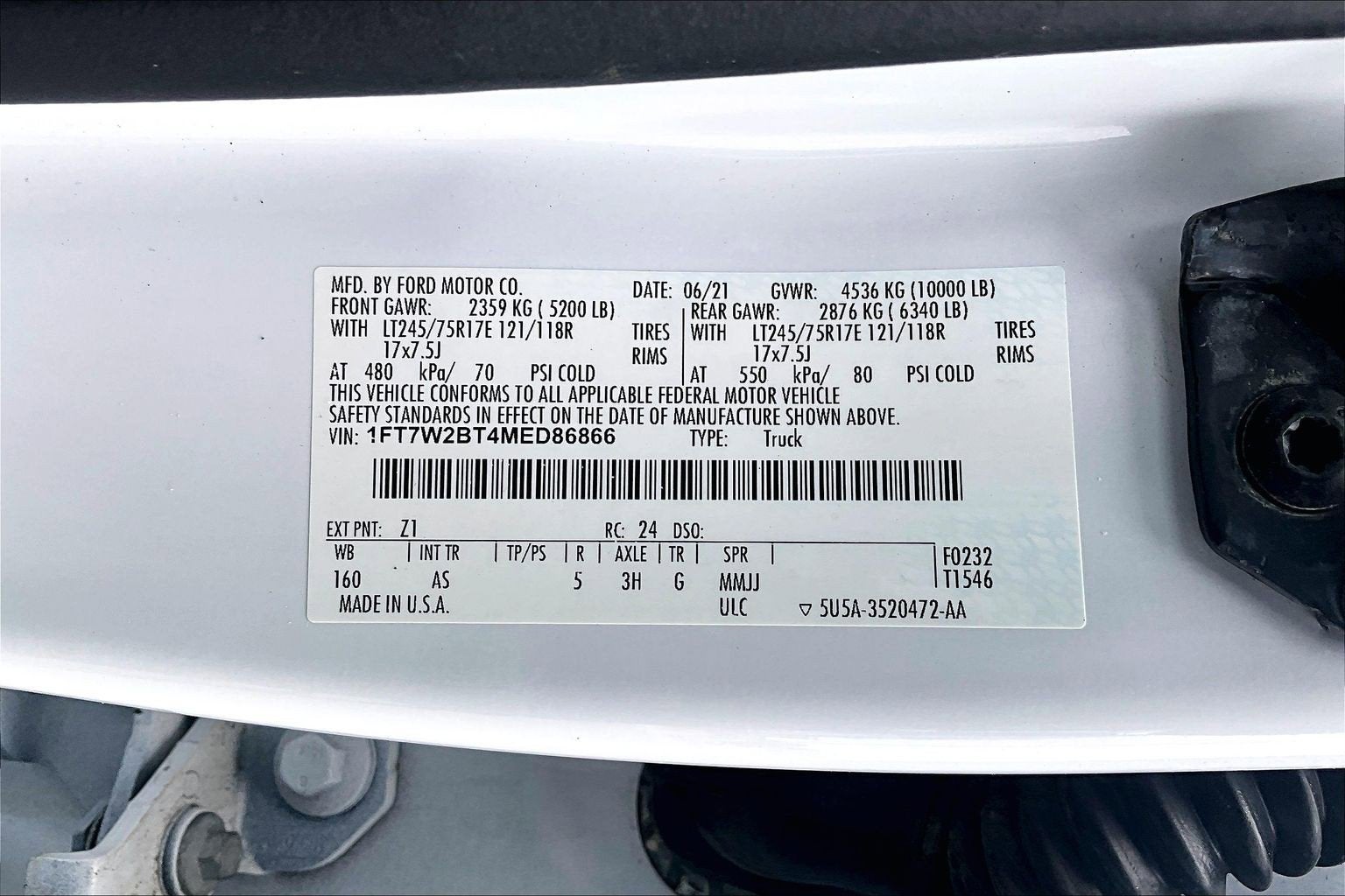 2021 Ford Super Duty F-250 SRW XL