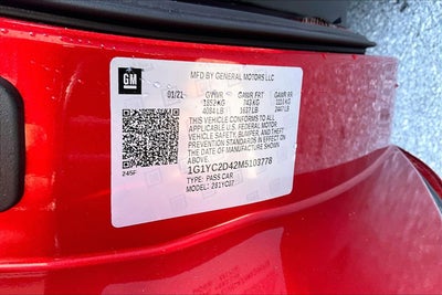 2021 Chevrolet Corvette 3LT