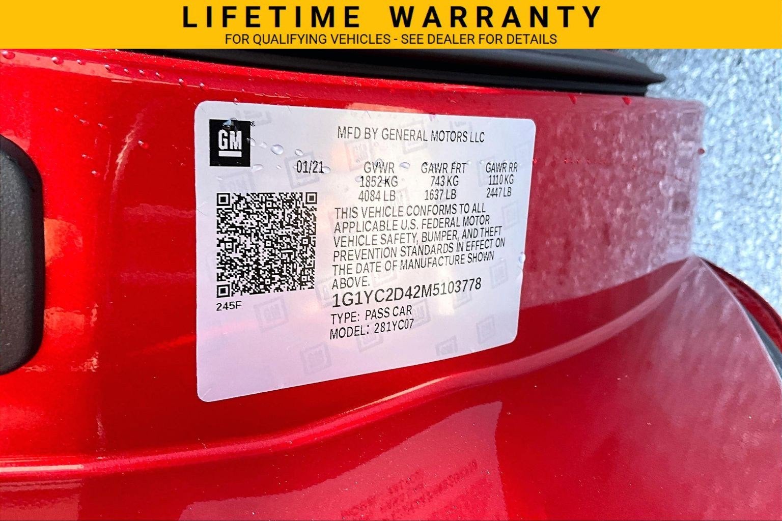 2021 Chevrolet Corvette 3LT