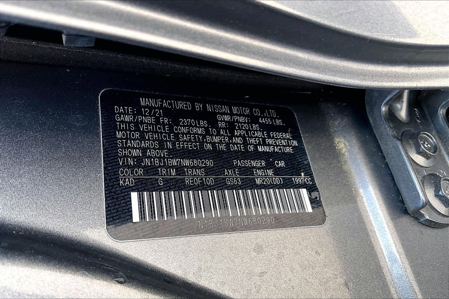 2022 Nissan Rogue Sport SV