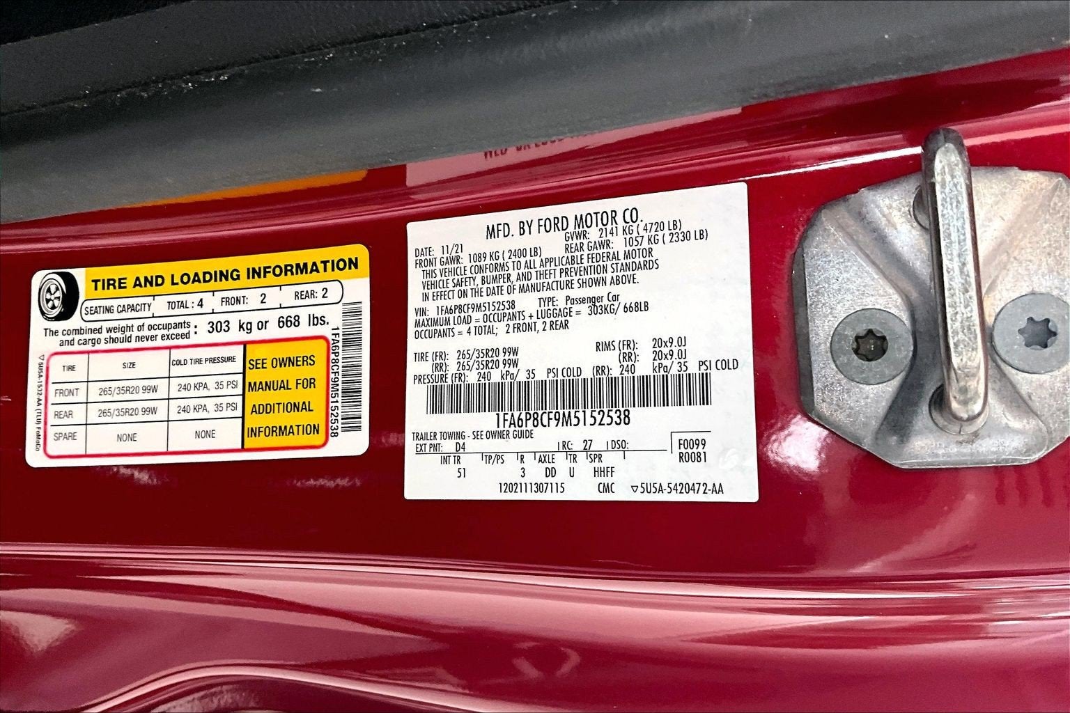 2021 Ford Mustang GT Premium