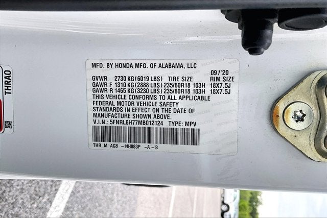 2021 Honda Odyssey EX-L