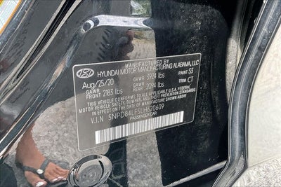 2020 Hyundai Elantra Value Edition