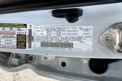 2015 Toyota Tacoma PreRunner