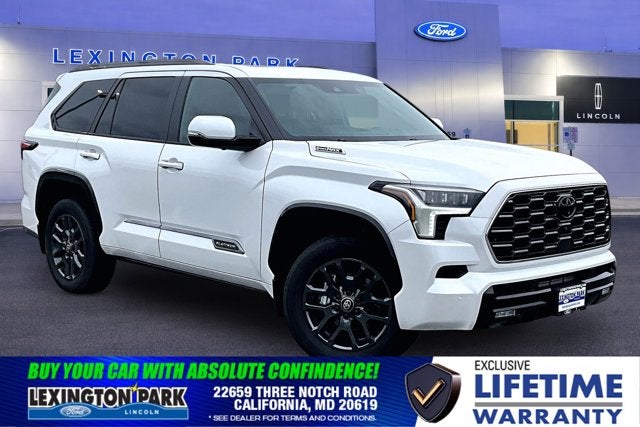 2025 Toyota Sequoia Platinum 4WD i-FORCE MAX Hybrid's photo