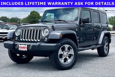 2017 Jeep Wrangler Unlimited Sahara 4x4