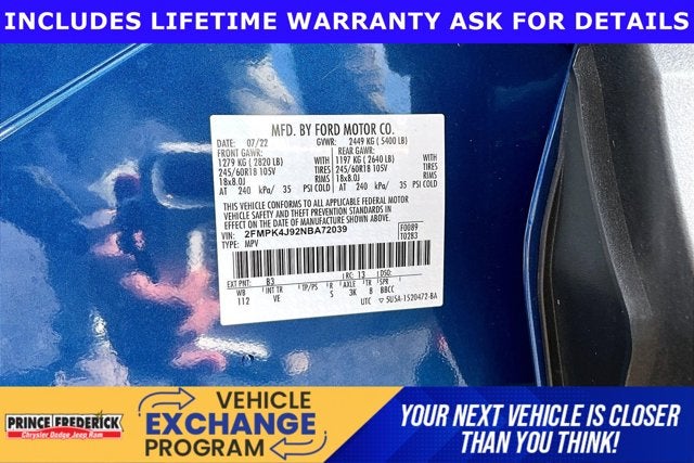 2022 Ford Edge SEL