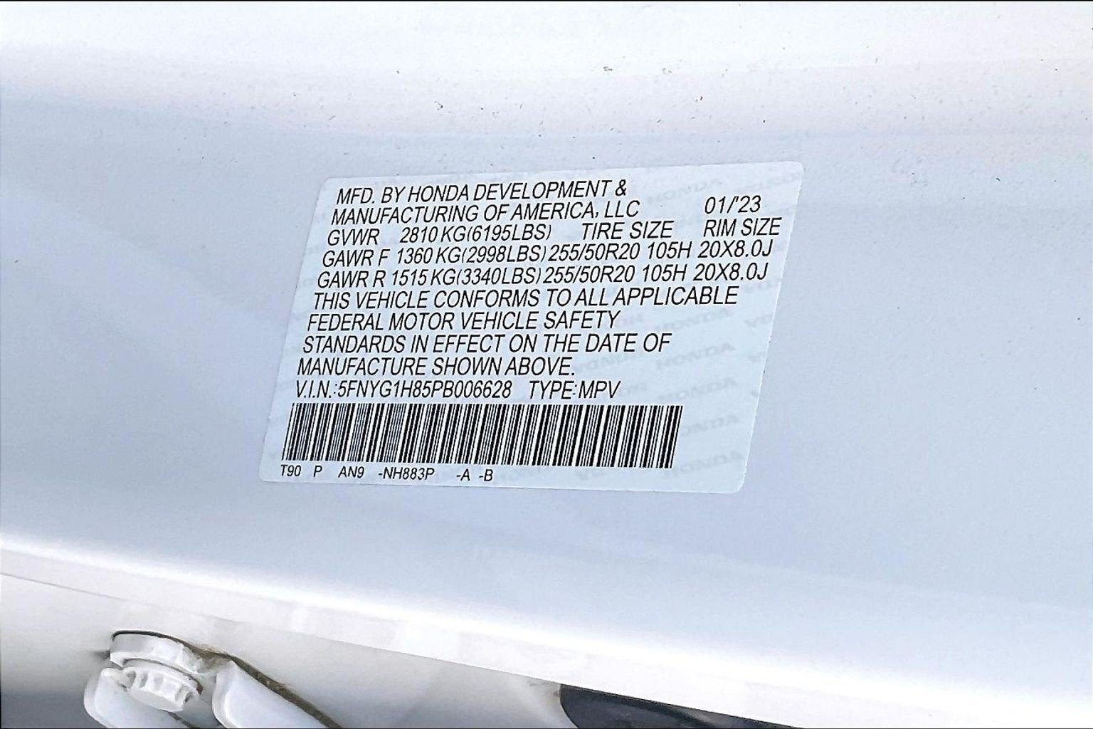 2023 Honda Pilot Elite