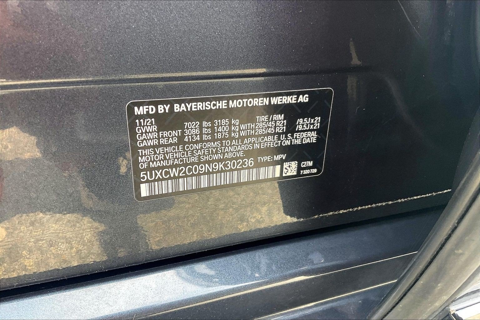 2022 BMW X7 xDrive40i