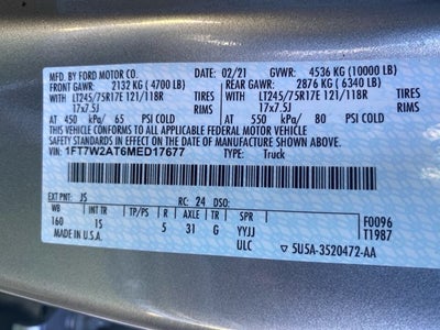 2021 Ford Super Duty F-250 SRW XL
