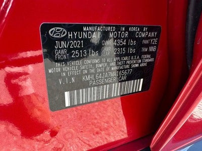 2021 Hyundai Sonata SEL