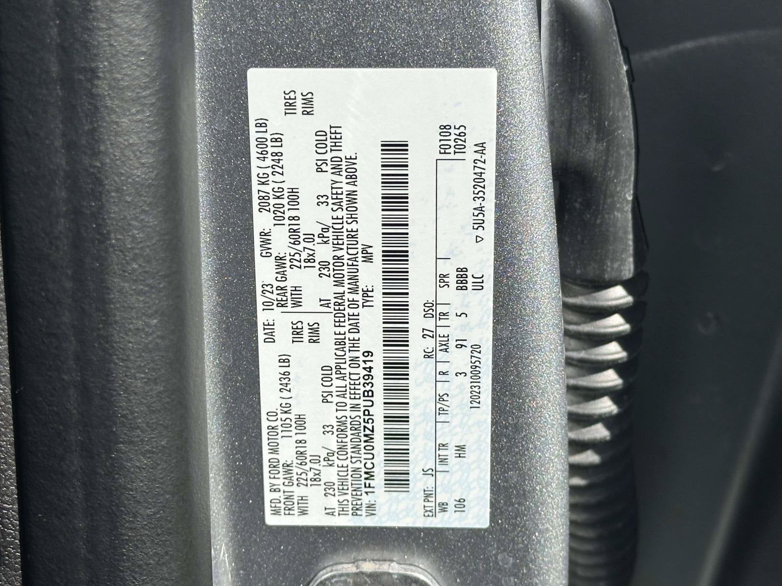 2023 Ford Escape ST-Line