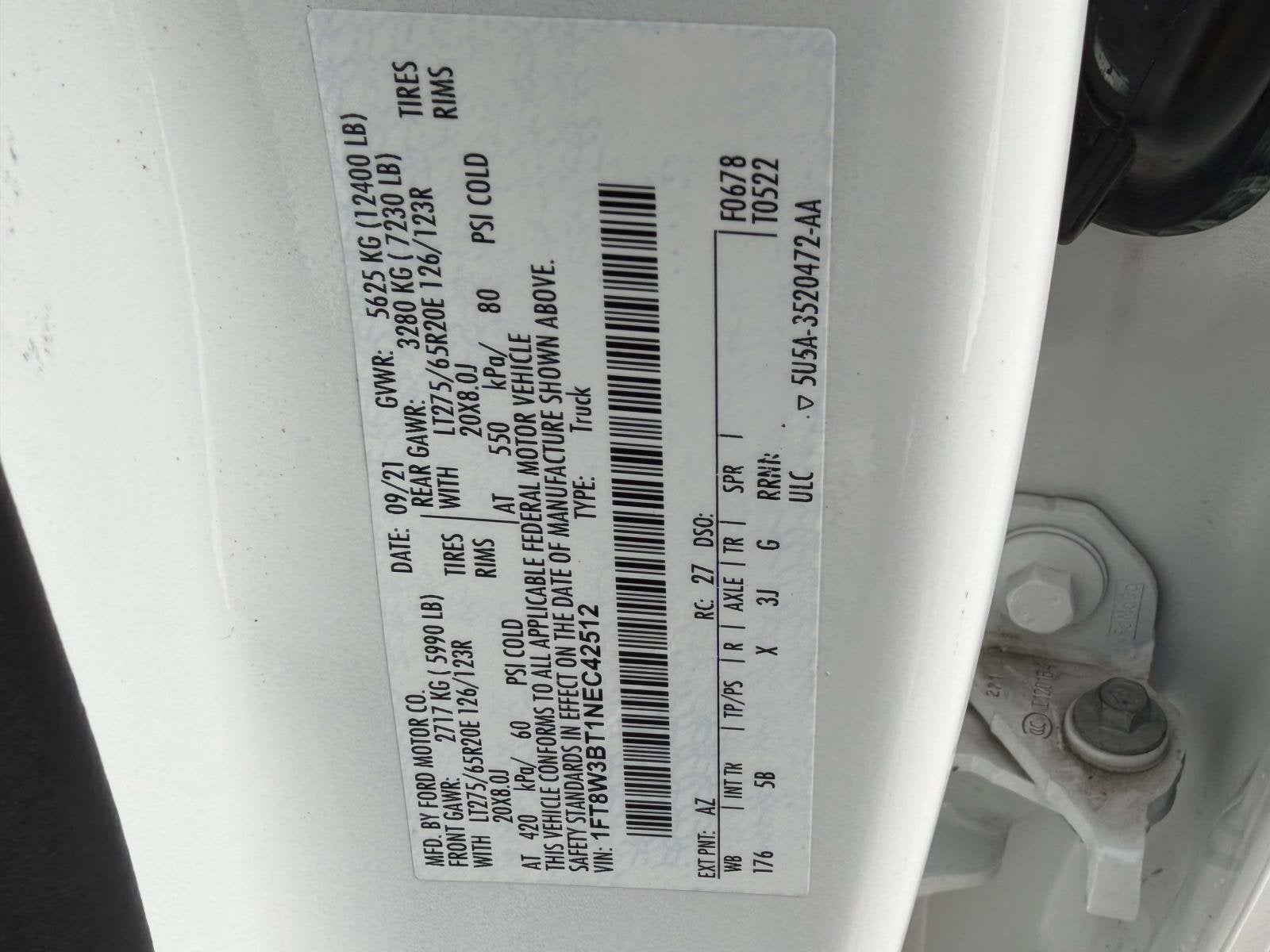 2022 Ford Super Duty F-350 SRW Super Duty