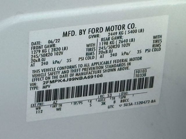 2022 Ford Edge SEL