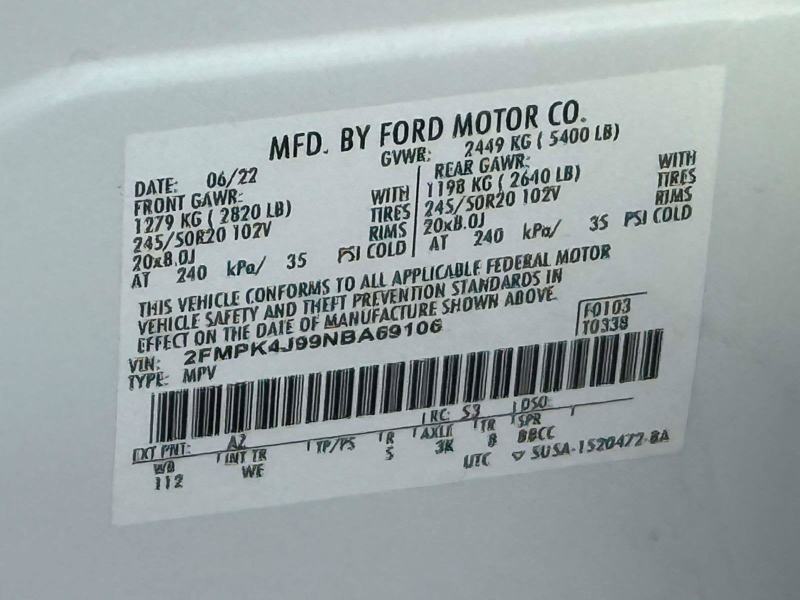 2022 Ford Edge SEL