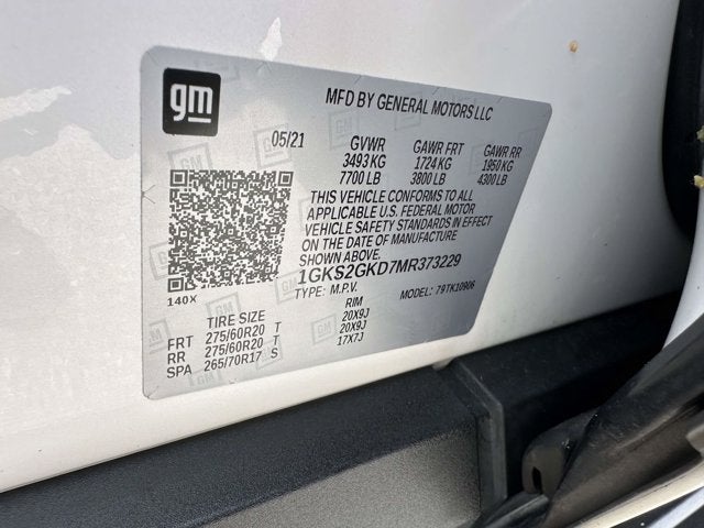 2021 GMC Yukon XL SLT