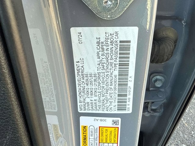 2024 Honda Accord Hybrid Sport