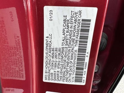 2023 Honda Accord Hybrid Touring