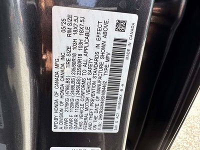 2025 Honda CR-V EX