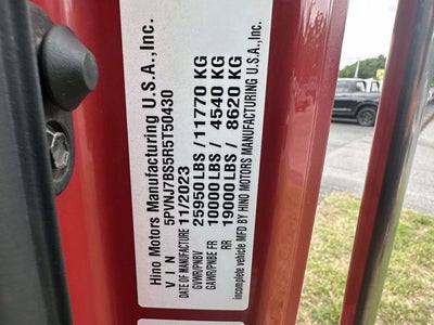 2024 HINO L6 Base