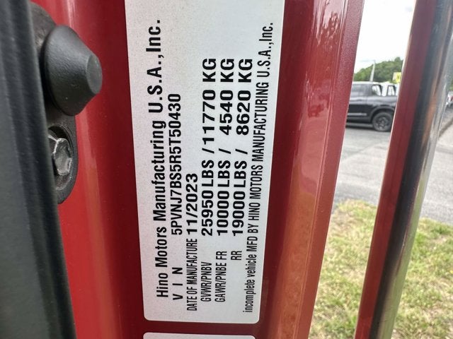2024 HINO L6 Base