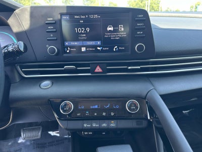 2026 Hyundai Elantra Hybrid Blue
