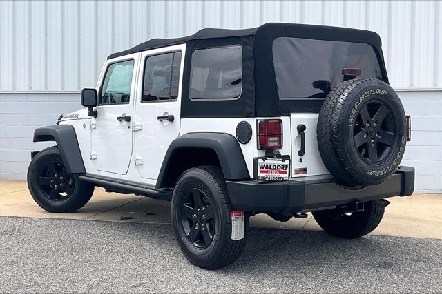 2016 Jeep Wrangler Black Bear