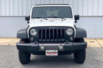 2016 Jeep Wrangler Black Bear