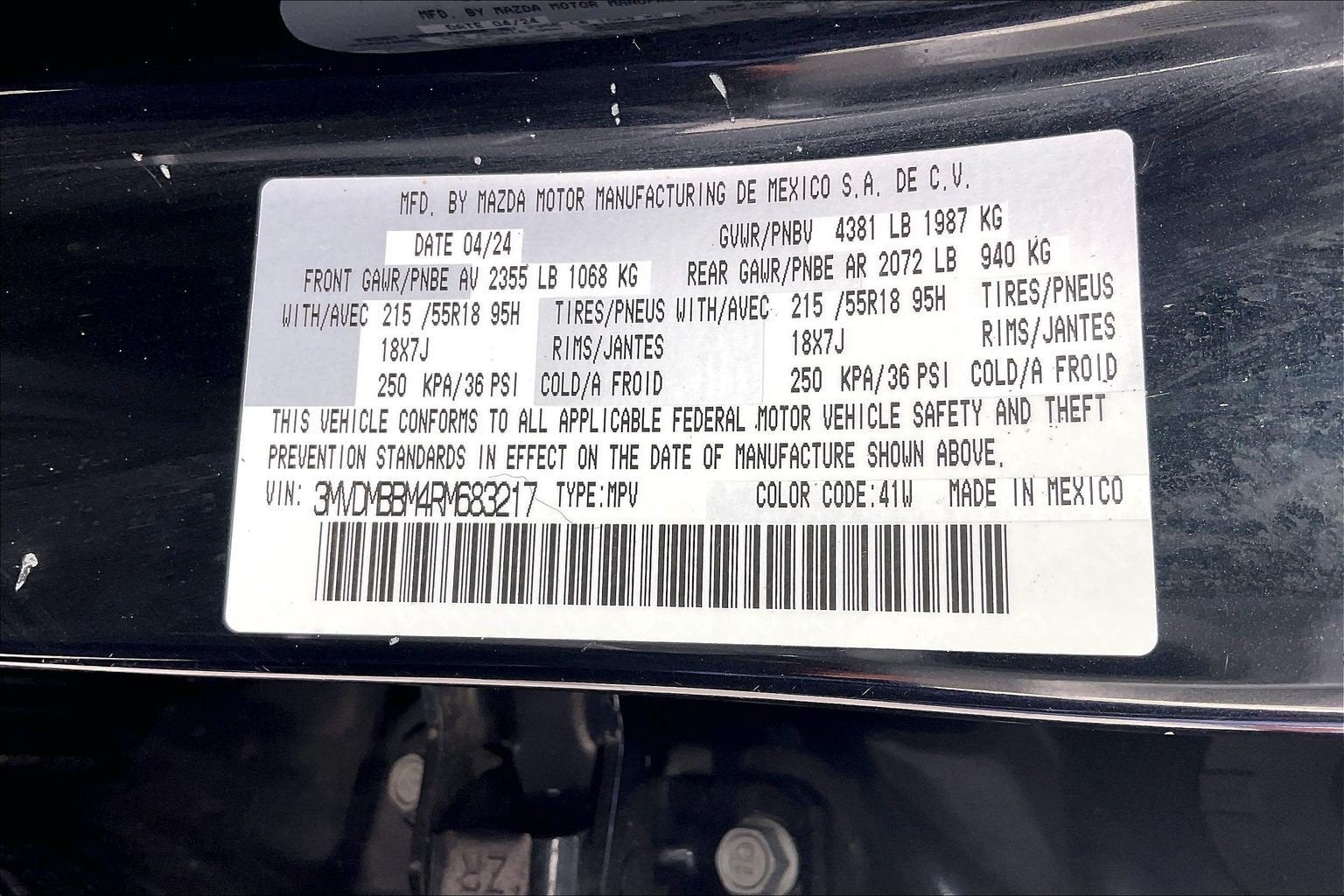 2024 Mazda Mazda CX-30 2.5 S Select Sport