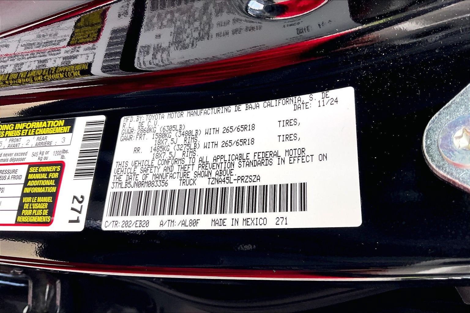 2024 Toyota Tacoma Limited
