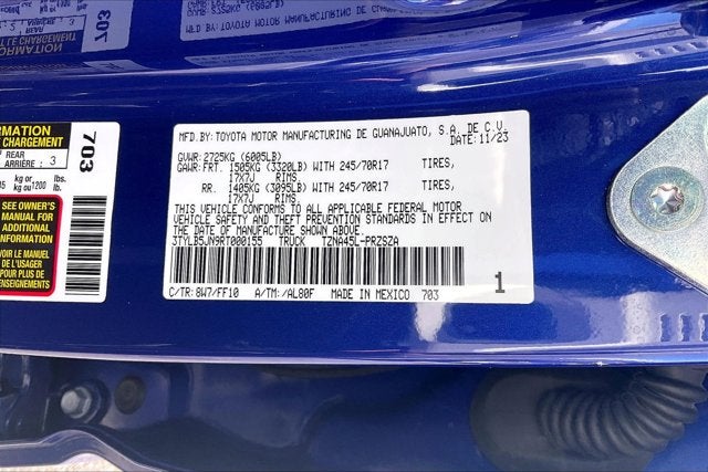 2024 Toyota Tacoma 4WD Base