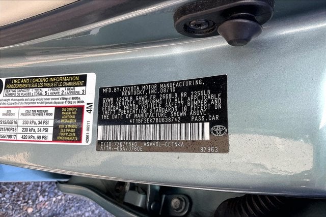 2011 Toyota CAMRY LE