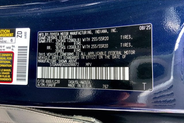2025 Toyota Grand Highlander Limited