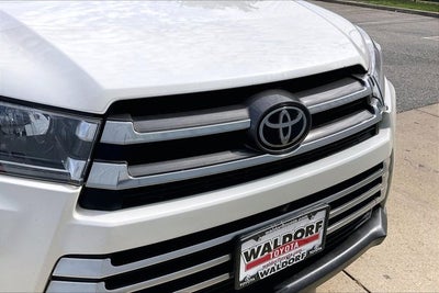 2018 Toyota HIGHLANDER Limited Platinum