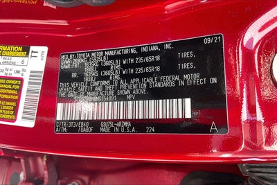 2021 Toyota Highlander XLE