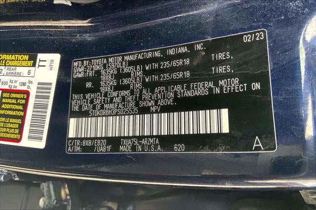 2023 Toyota Highlander XLE