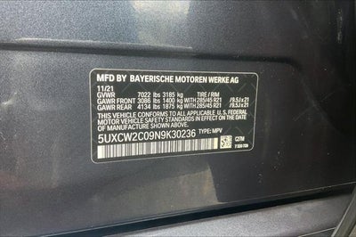2022 BMW X7 xDrive40i