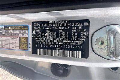 2019 Kia Sorento LX