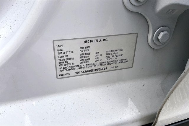 2021 Tesla Model Y Long Range
