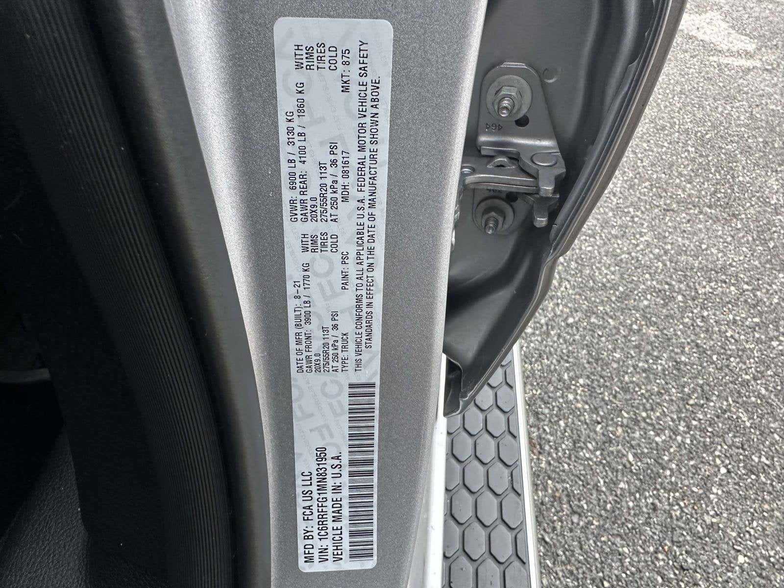 2021 RAM 1500 Big Horn